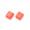 2-Hole Baking Painted Glass Seed Beads SEED-S031-L-406-2