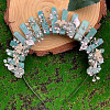 Natural Amazonite Hair Bands PW-WG7316B-08-1