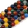 Natural Agate Beads Strands G-B171-B04-8mm-2