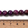 Grade AB Natural Tiger Eye Beads Strands G-B133-A02-8MM-04-10