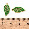 304 Stainless Steel Enamel Pendants STAS-M105-13G-2