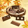 Walnut Wood Earring Displays EDIS-WH0013-03-2