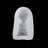 DIY Buddha Figurine Display Statue Silicone Molds DIY-F135-02-3