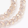 Electroplate Glass Beads Strands LS-GLAA-K027-01AB-3