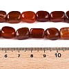 Natural Red Agate(Dyed & Heated) Beads Strands G-T138-104-5