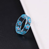 Transparent Resin Finger Rings WGC4E19-07-1