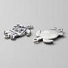 Zinc Alloy Enamel Connector Charms FIND-WH0136-19G-2