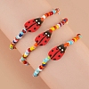 SUNNYCLUE 5 Strands Handmade Polymer Clay Beads CLAY-SC0001-45B-6