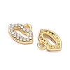 Alloy Rhinestone Pendants ENAM-I073-04G-01-2