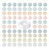 100Pcs 8mm Natural Morganite Round Beads DIY-LS0002-44-2