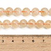 Natural Citrine Beads Strands GG-CBACB71-03-8mm-4