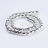 Non-magnetic Synthetic Hematite Beads Strands G-F538-B04-2