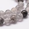 Natural Cloudy Quartz Beads Strands G-D840-69-6mm-3