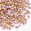 Back Plated Grade A Diamond Glass Pointed Rhinestone LS-RGLA-SS16-022-1
