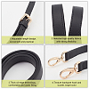 PU Imitation Leather Adjustable Bag Straps AJEW-WH0347-65B-4