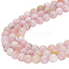 HOBBIESAY 3 Strands Natural Imitation Pink Opal Beads Strands G-HY0001-63-1