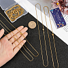 12Pcs 0.9MM 304 Stainless Steel Snake Chain Necklace Making STAS-SC0021-57G-3