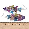 430 Stainless Steel Butterfly Dangle Earrings EJEW-A137-05P-01-5