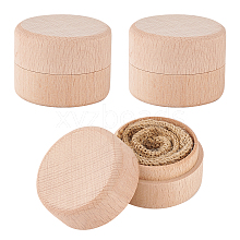 Wooden Ring Boxes CON-WH0078-24B