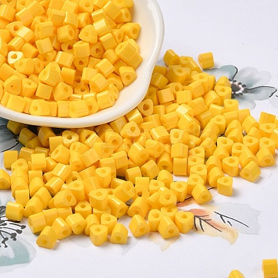 Baking Paint Glass Bead SEED-H002-K-D301-1