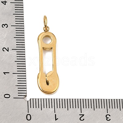 304 Stainless Steel Rhinestone Pendants RB-CBAC900-12G-1