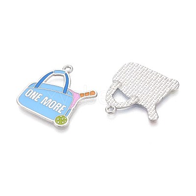 Alloy Enamel Sports Pendants ENAM-T022-64P-1