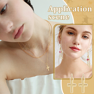 12Pcs Brass Pendants KK-BC0014-80G-1