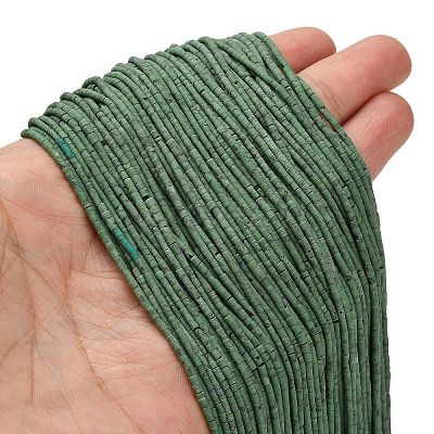 Dyed Synthetic Turquoise Beads Strands G-P594-01A-02-1