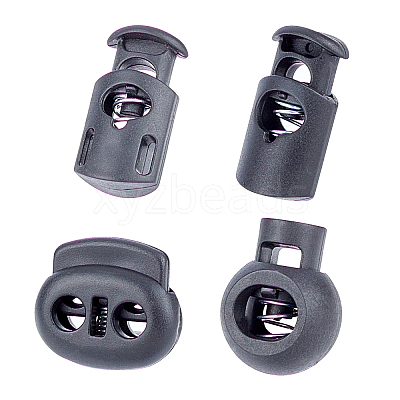 Wholesale Gorgecraft 20Pcs Alloy Spring Cord Locks 