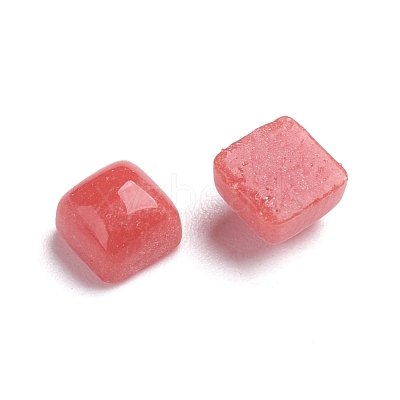 Glass Mosaic Tiles Cabochons GLAA-G072-04T-1