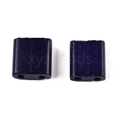 2-Hole Baking Paint Glass Seed Beads SEED-S023-17C-14-1