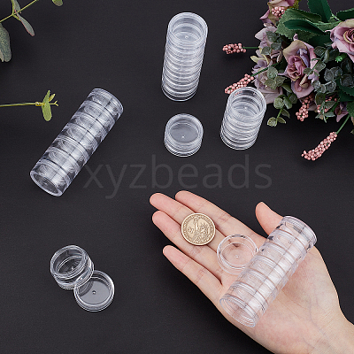 Plastic Refillable Cream Jar MRMJ-WH0062-64A-1