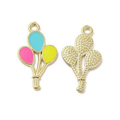 Alloy Enamel Pendants ENAM-B050-10G-05-1