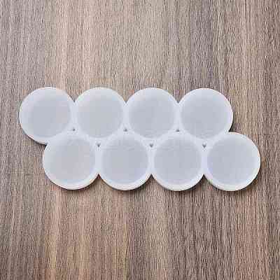 Flat Round DIY Silicone Molds DIY-A053-17A-1