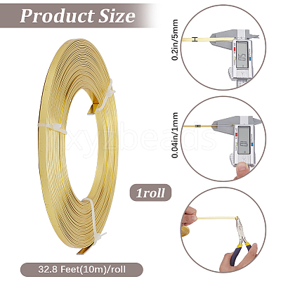 1 Roll Anodized Aluminum Wire AW-BBC0001-01C-1