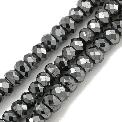 Non-magnetic Synthetic Hematite Beads Strands G-I365-14-1