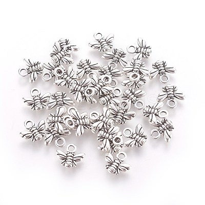 Tibetan Style Alloy Charms LS-A-TIBEP-A123292-AS-FF-1