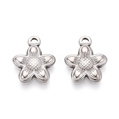 304 Stainless Steel Pendants STAS-N123-08P-1