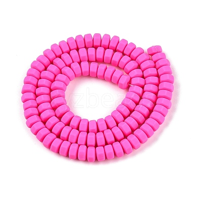 Handmade Polymer Clay Beads Strand CLAY-T021-01I-1