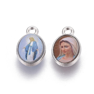Glass Charms KK-F789-37P-1