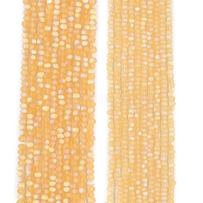 Transparent Glass Beads Strands EGLA-A044-T2mm-MB03-1