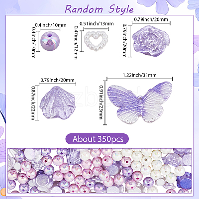 110Pcs DIY Gradient Color Style Jewelry Making Finding Kits KY-SP0001-67D-1