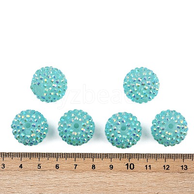AB-Color Resin Rhinestone Beads RESI-S315-18x20-14-1