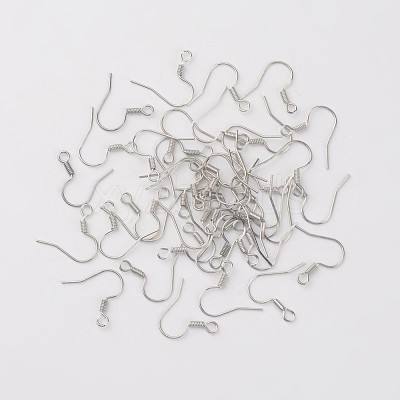 Iron Earring Hooks X-E133-S-1