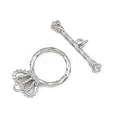 SHEGRACE Crown Brass Toggle Clasps XGRQ58345-787P-1