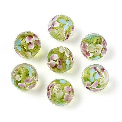 Handmade Lampwork Beads Strands LAMP-T007-04L-1