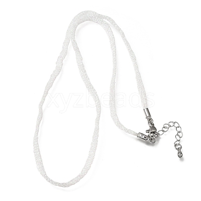 3.5MM Polyester Metallic Cord Braided Cord Necklace Making FB-CBAA152-01P-10-1