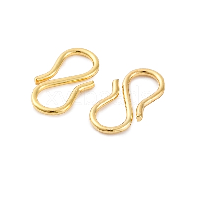 304 Stainless Steel S-Hook Clasps STAS-R157-02G-1