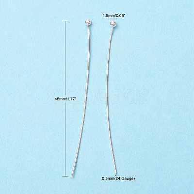 Brass Ball Head Pins LS-RP0.5X45mm-S-1