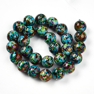 Synthetic Turquoise Beads Strands TURQ-T004-08A-04-1